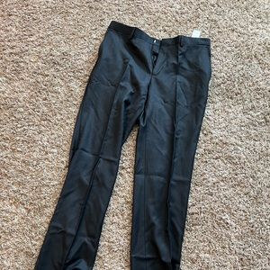 Joseph A. Banks, 34 short, Charcoal, 100% wool, brand new with tags